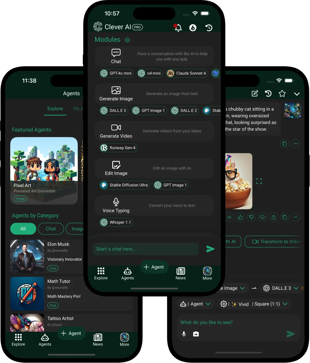 Clever AI Samsung Mock